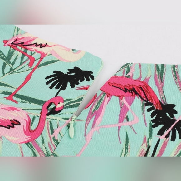 Flamingo Rockabilly Dress - Picture 5 of 7